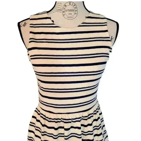 J.Crew Sleeveless Striped Midi Dress Size XS - Picture 4 of 9